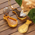 2-in-1 On-the-Go Feeding Station - Chicken Drumstick Design