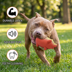 Durable Squeaky Latex Farm Animal Dog Toy