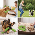 Durable Dog Snake Plush Toy