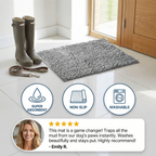 Dog Mud Mat – Super Absorbent, Non-Slip & Washable