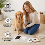 Pet Paw & Nose Print Kit – DIY Keepsake for Dogs