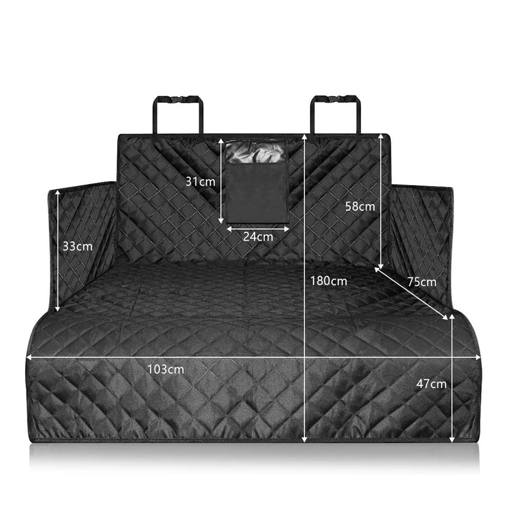 Dog boot seat pad for SUVs and larger vehicles