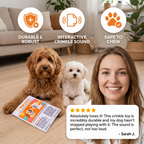 Durable Interactive Crinkle Newspaper Dog Toy