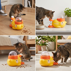 Interactive Game Food Dispenser for Cats