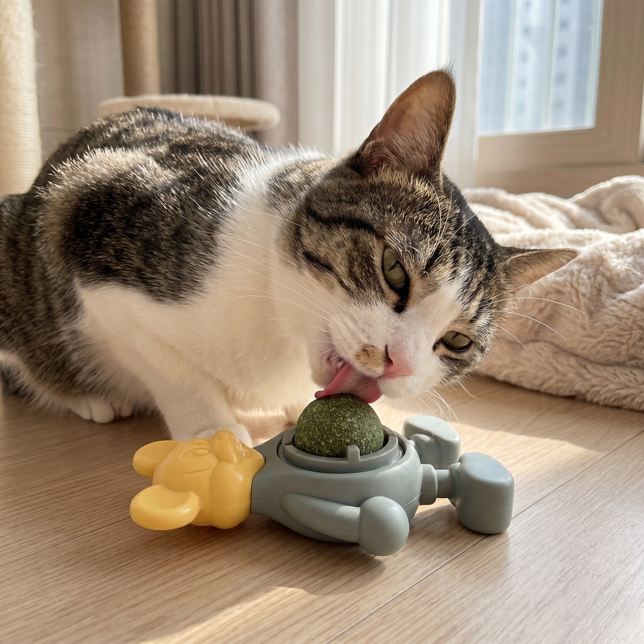 Catnip Ball Chew Toy