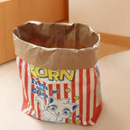 Cat Sleep & Play Cardboard Popcorn Bag