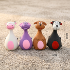 Durable Eco-Friendly Latex Squeaky Dental Dog Toy