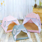 Cozy Retreat Pet Tent with CurtainS