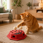 3in1 Interactive Ladybug Cat Puzzle Toy