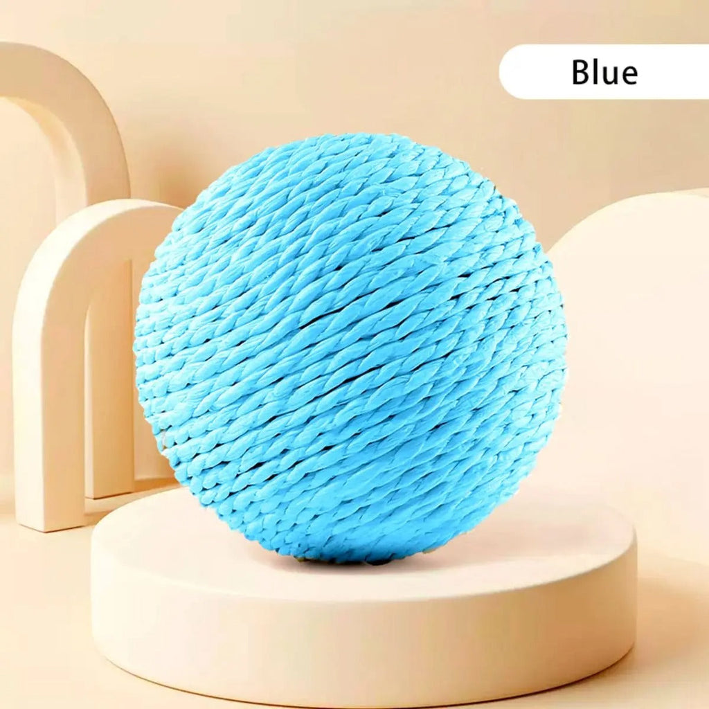 10CM Interactive Sisal Cat Scratching Ball