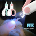 Professional Pet Nail Clipper LED Light