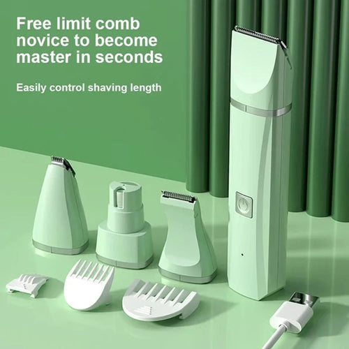 4-in-1 Pro Dog Clippers