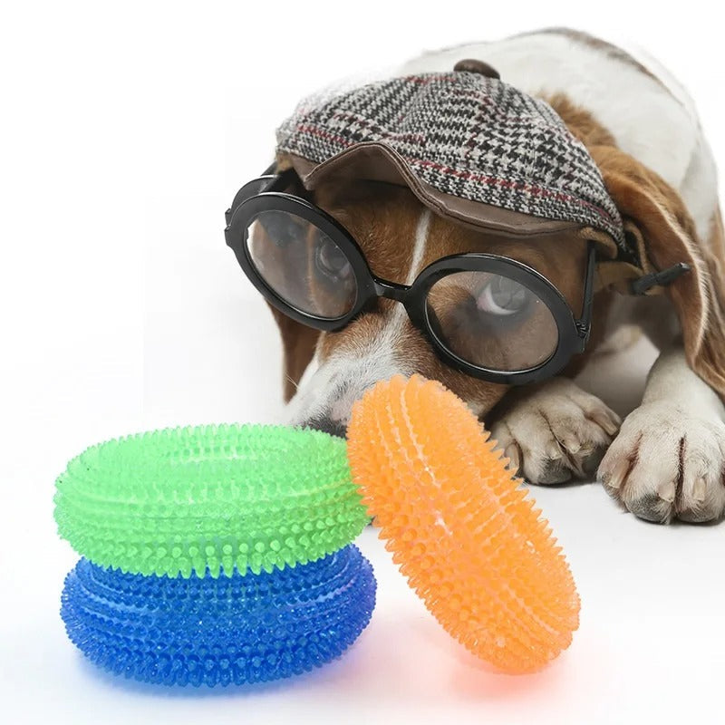 Dog Chew Toy with Thorns and Hooks