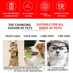 Dog Clipper Pet/Cat/Rabbit Hair Clippers Grooming Haircut