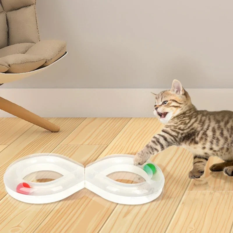 Turntable Cat Teasing Set