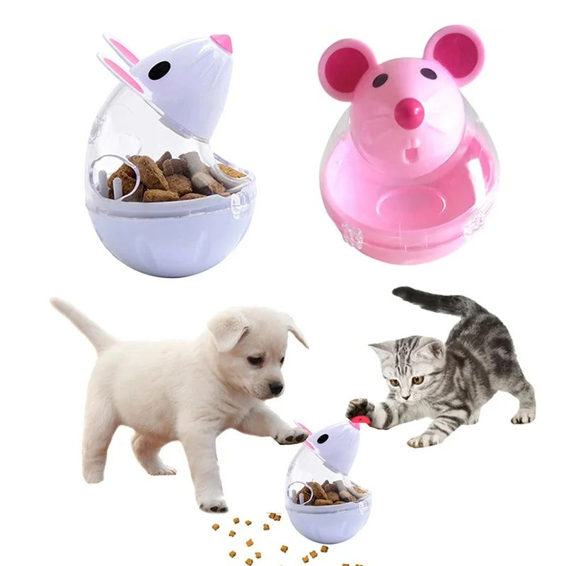Cat Toy Mouse Food Rolling
