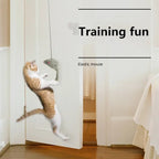 Self-Hanging Retractable Cat Toy