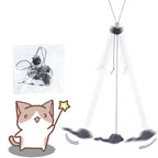 Self-Hanging Retractable Cat Toy