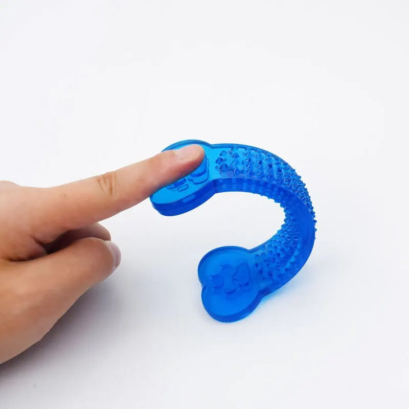 Rubber Bone Toy for Aggressive Chewers