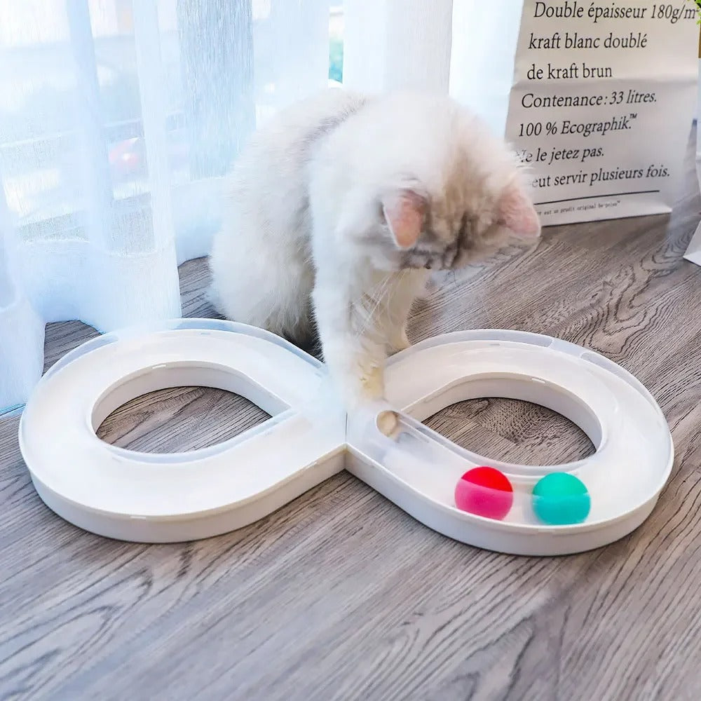 Turntable Cat Teasing Set