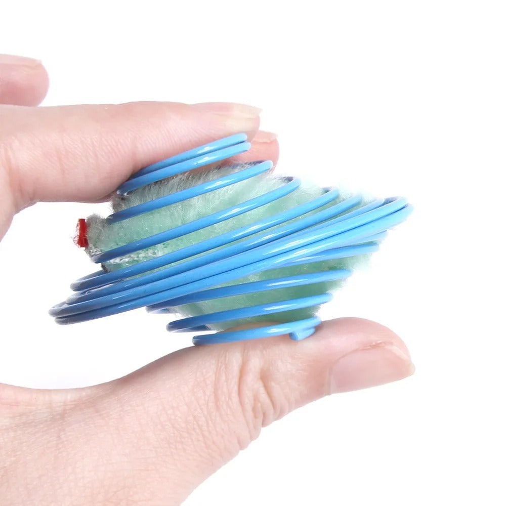 Stretchable Cat Toy Balls with Caged Rats