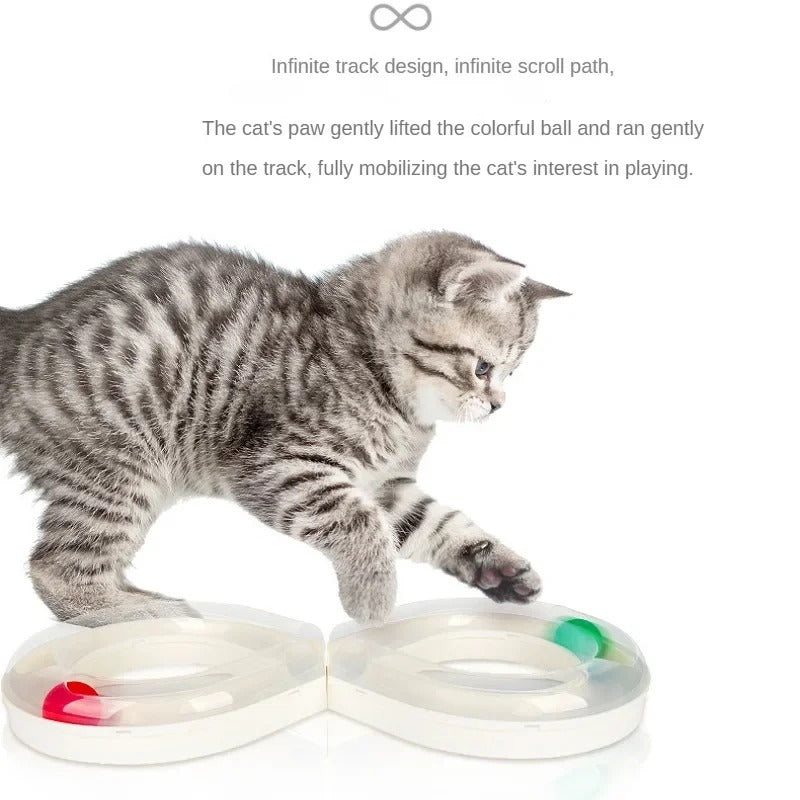 Turntable Cat Teasing Set