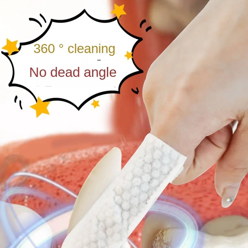 Tooth Cleaning Finger Wipes for Pets