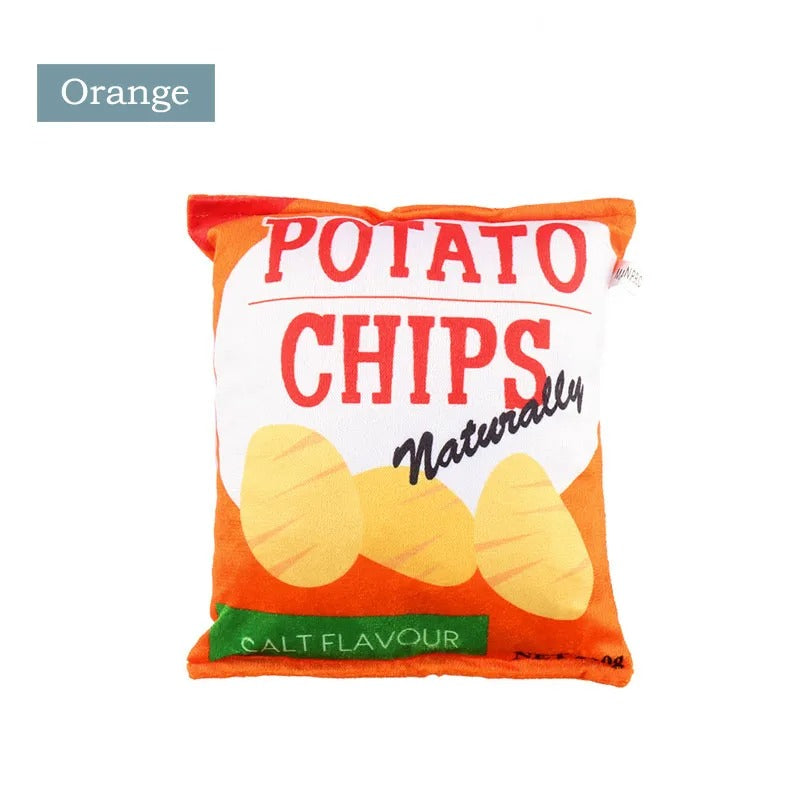 Funny Dog Toy Chips