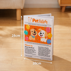 Durable Interactive Crinkle Newspaper Dog Toy