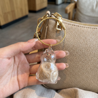 Cat Hair Keepsake Keychain – Pet Fur Memory Holder