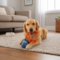 Durable Floating Dental Latex & Rope Dog Toy