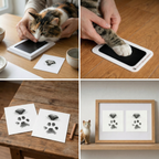 Pet Paw & Nose Print Kit – DIY Keepsake for Cat
