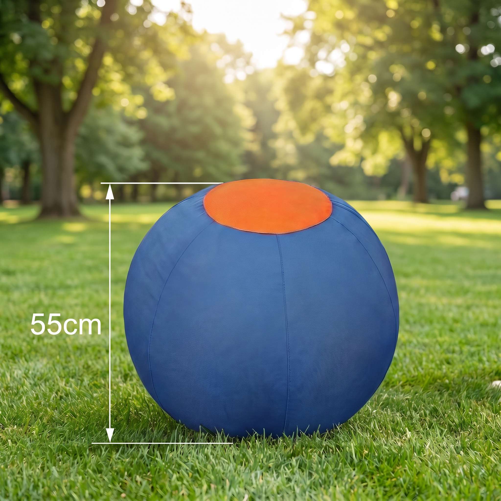 Inflatable Bite Resistant Herding Ball for Dogs – Durable Interactive Push & Chase Toy