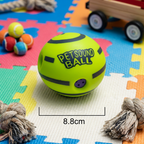 Interactive Squeaky Wobble Dog Ball – Durable Self-Play Toy