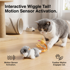 Wiggle Tail Mouse Cat Toy