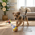 Natural Beech Wood Roly Poly Toy